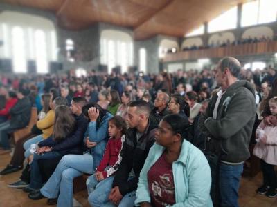 Missa Solene de Aparecida em Laranjeiras do Sul (12/10) teve a participaÃ§Ã£o da RÃ¡dio da FamÃ­lia
